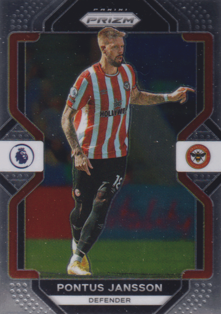 2022/23 Panini Prizm EPL – Pontus Jansson Brentford 40