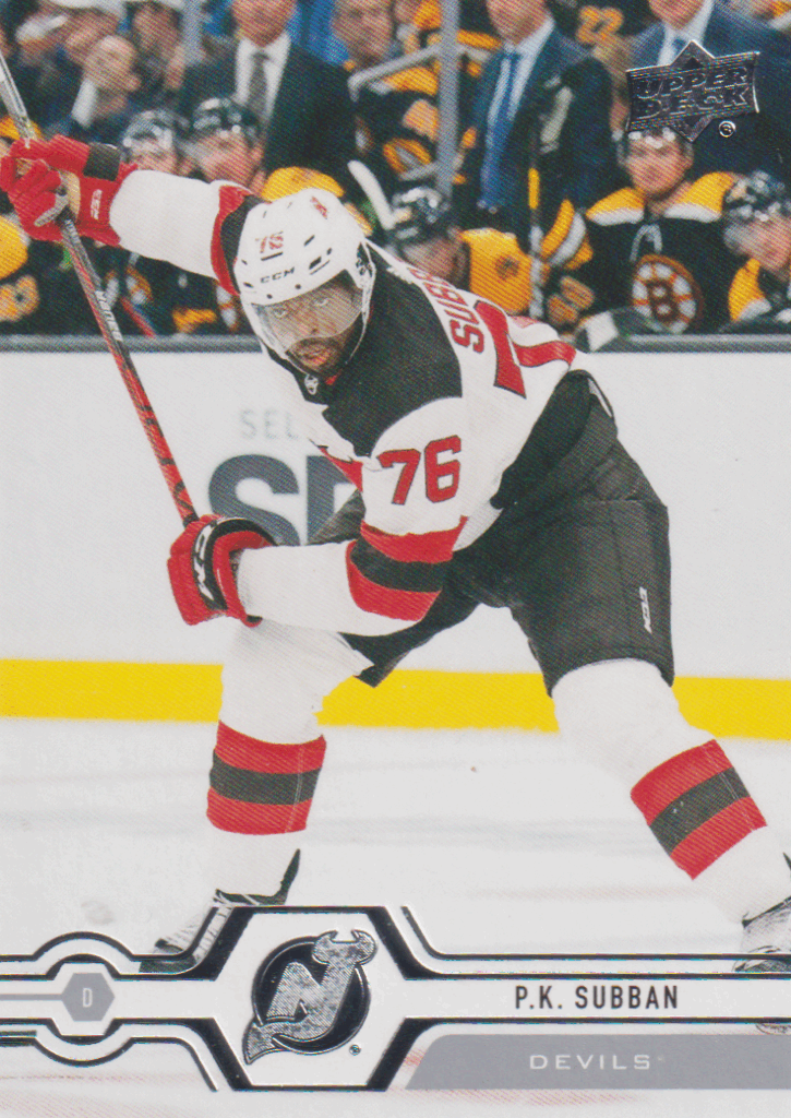 2019/20 Upper Deck S2 – P. K. Subban Njd 330