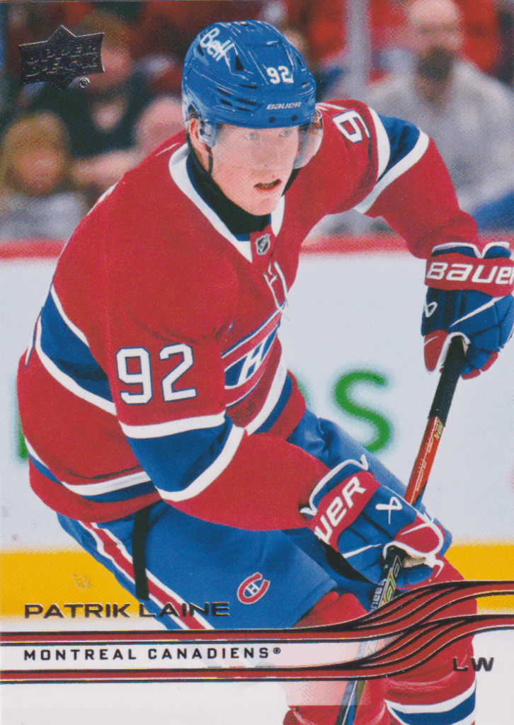 2025/26 Upper Deck Series 1 – Patrik Laine Montreal Canadiens 87
