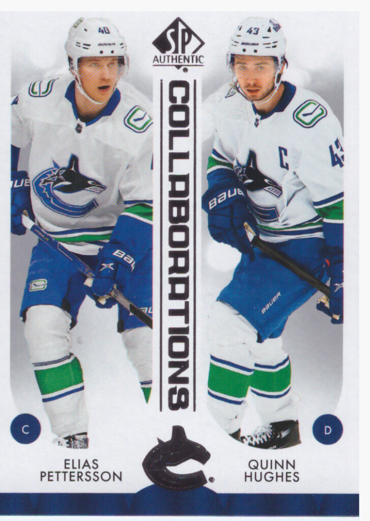 2023/24 SP Authentic – E.Pettersson, Q.Hughes Van C-11