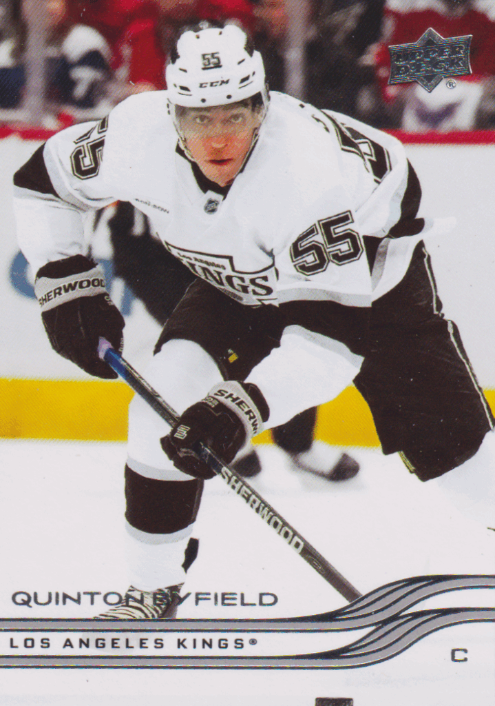 2025/26 Upper Deck Series 1 – Quinton Byfield Los Angeles Kings 78