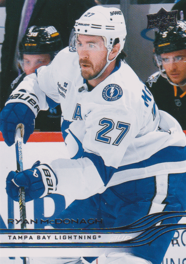 2025/26 Upper Deck Series 1 – Ryan McDonagh Tampa Bay Lightning 159