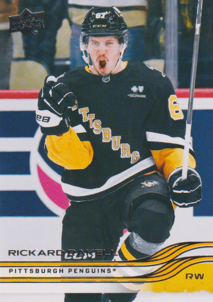 2025/26 Upper Deck Series 1 – Rickard Rakell Pittsburgh Penguins 135