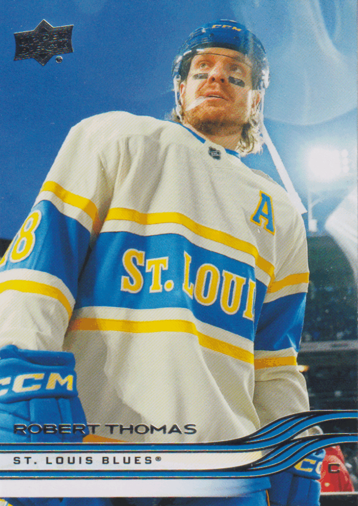 2025/26 Upper Deck Series 1 – Robert Thomas St. Louis Blues 148