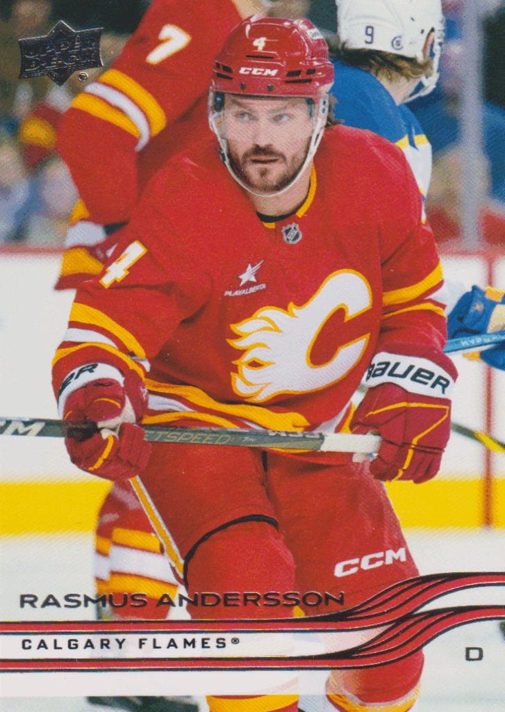 2025/26 Upper Deck Series 1 – Rasmus Andersson Calgary Flames 23