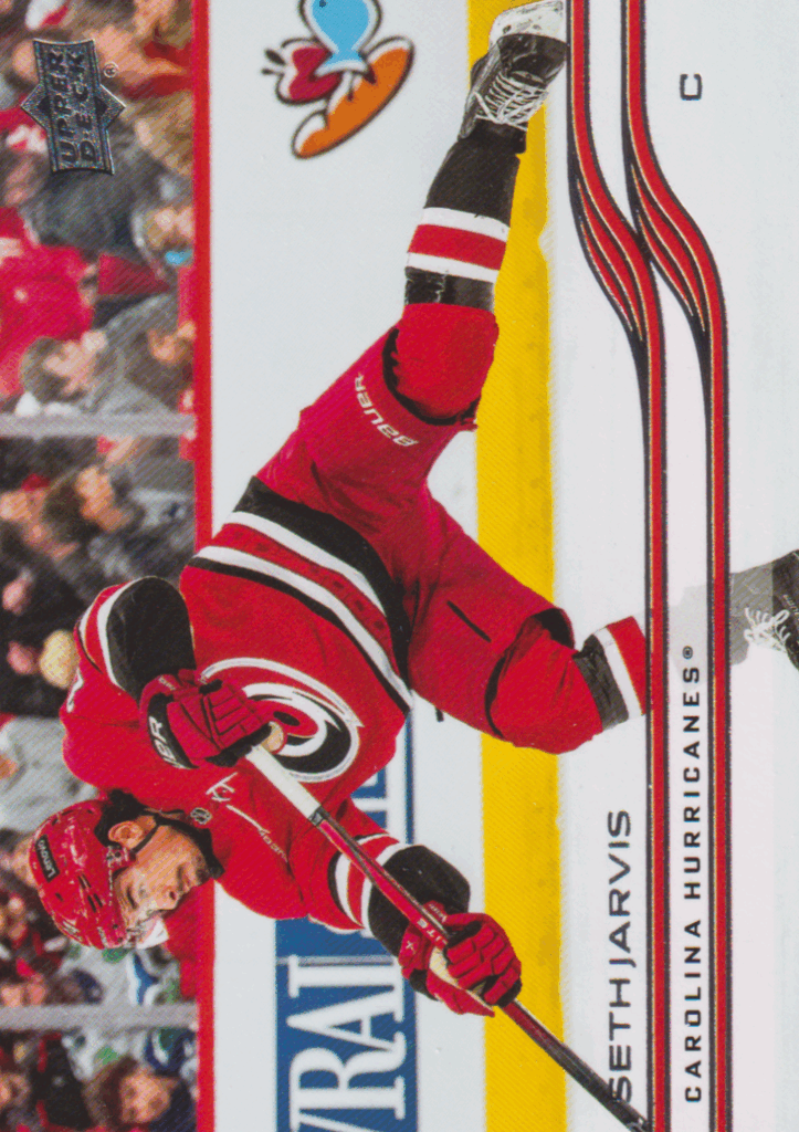 2025/26 Upper Deck Series 1 – Seth Jarvis Carolina Hurricanes 30