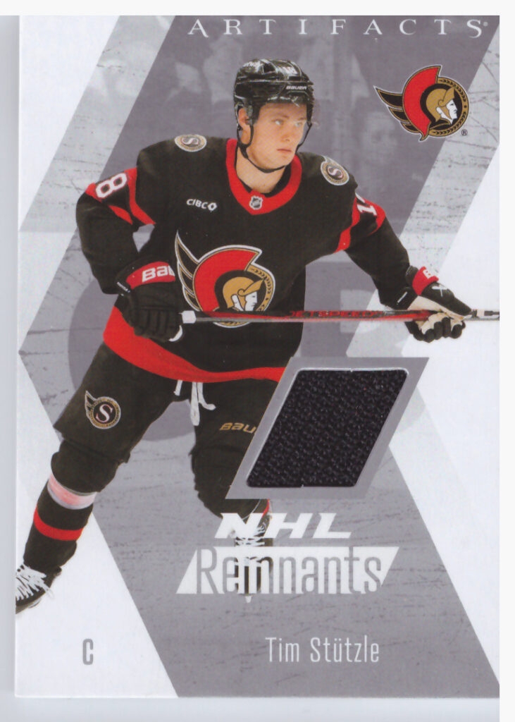 2025/26 Artifacts – Tim Stutzle Ottawa Senators NR-29