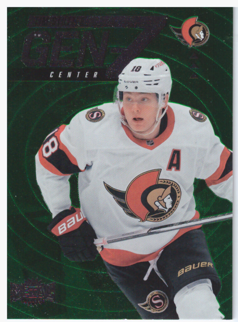 2024/25 Metal Universe – Tim Stutzle Ottawa Senators GZ-14