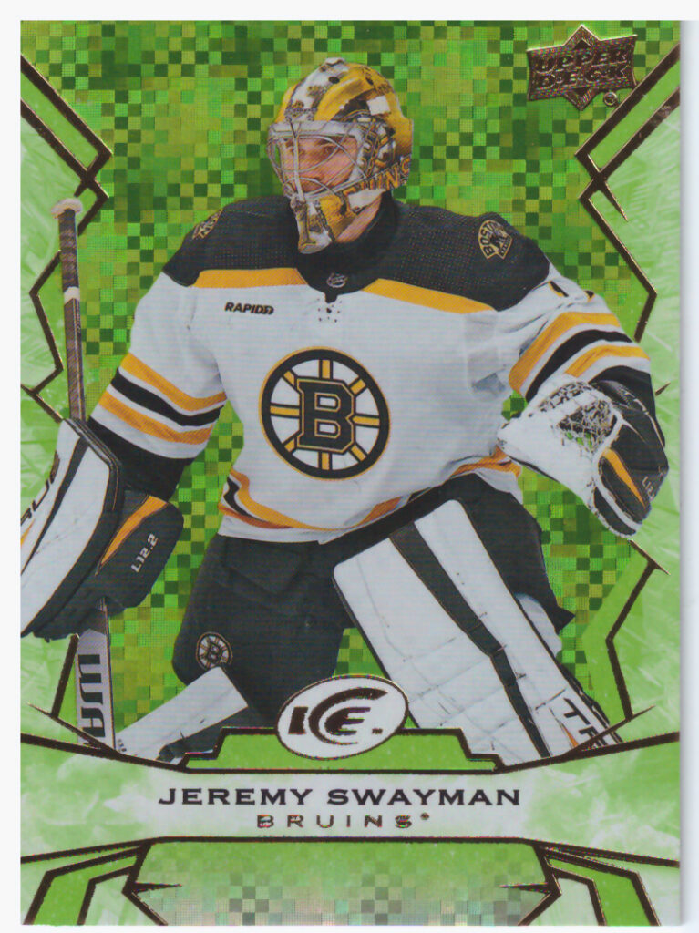 2022/23 UD Ice – J.Swayman Bos 21