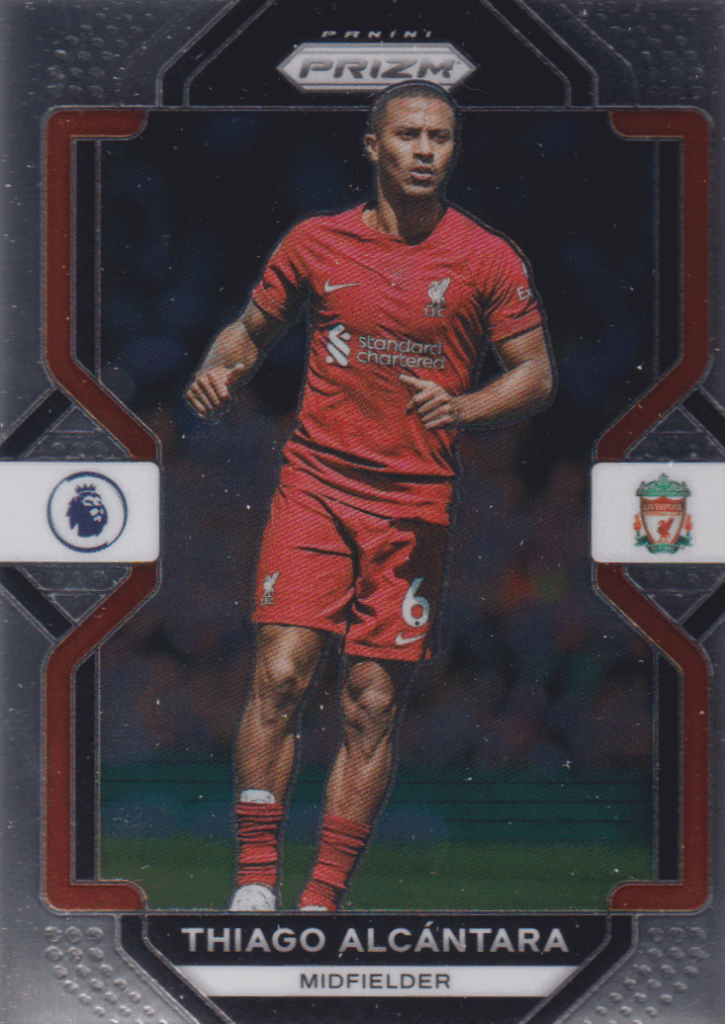 2022/23 Panini Prizm EPL – Thiago Alcántara Liverpool FC 197