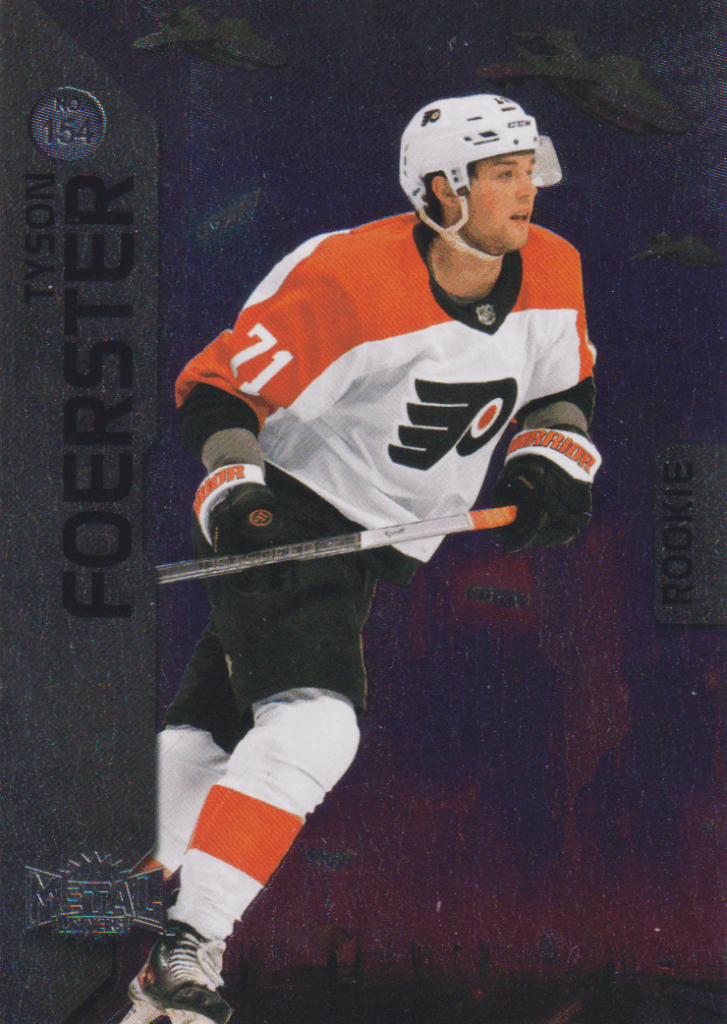 2023/24 Metal Universe – Tyson Foerster Philadelphia Flyers 154