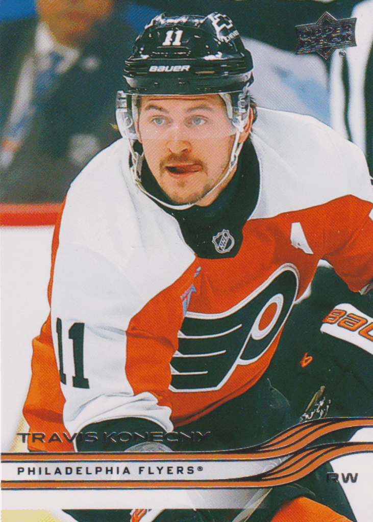 2025/26 Upper Deck Series 1 – Travis Konecny Philadelphia Flyers 127