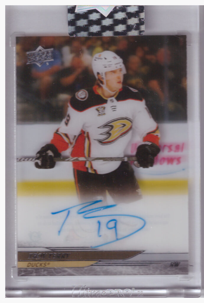 2024/25 Clear Cut – Troy Terry Anaheim Ducks CC-TE