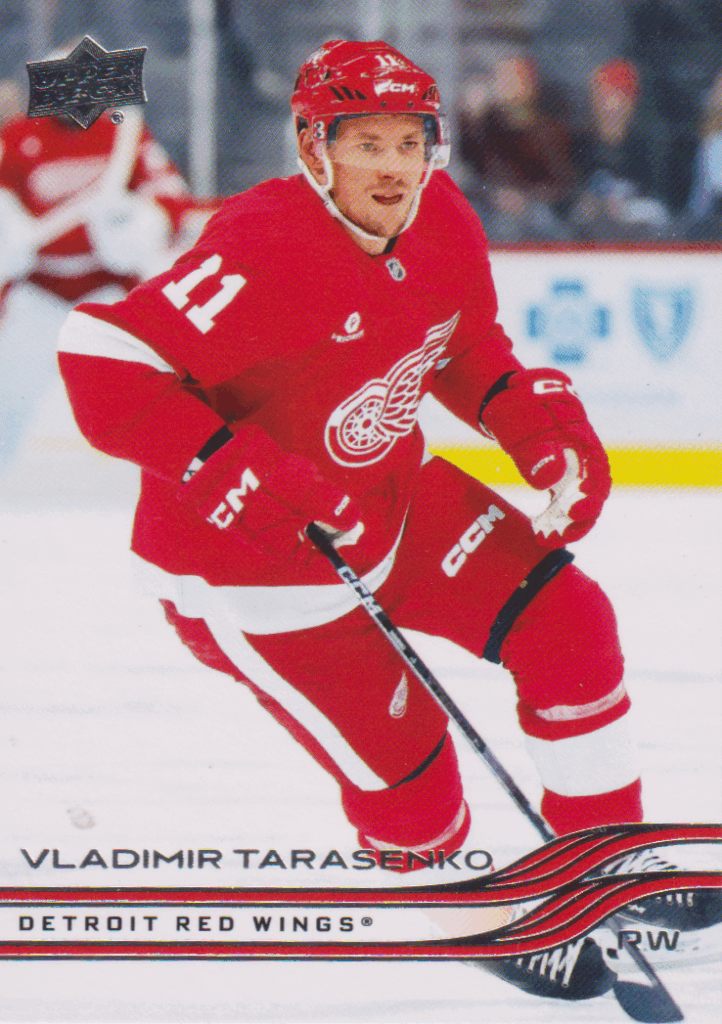 2025/26 Upper Deck Series 1 – Vladimir Tarasenko Detroit Red Wings 60