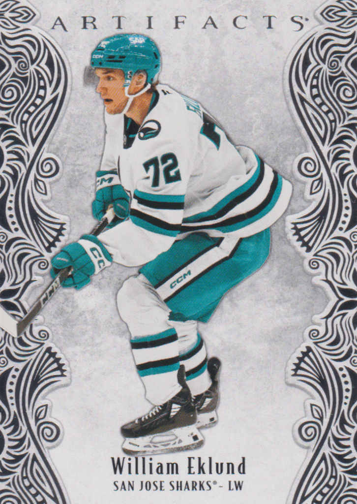 2025/26 Artifacts – William Eklund San Jose Sharks 46