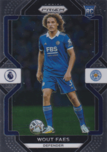 2022/23 Panini Prizm EPL – Wout Faes Leicester City 98