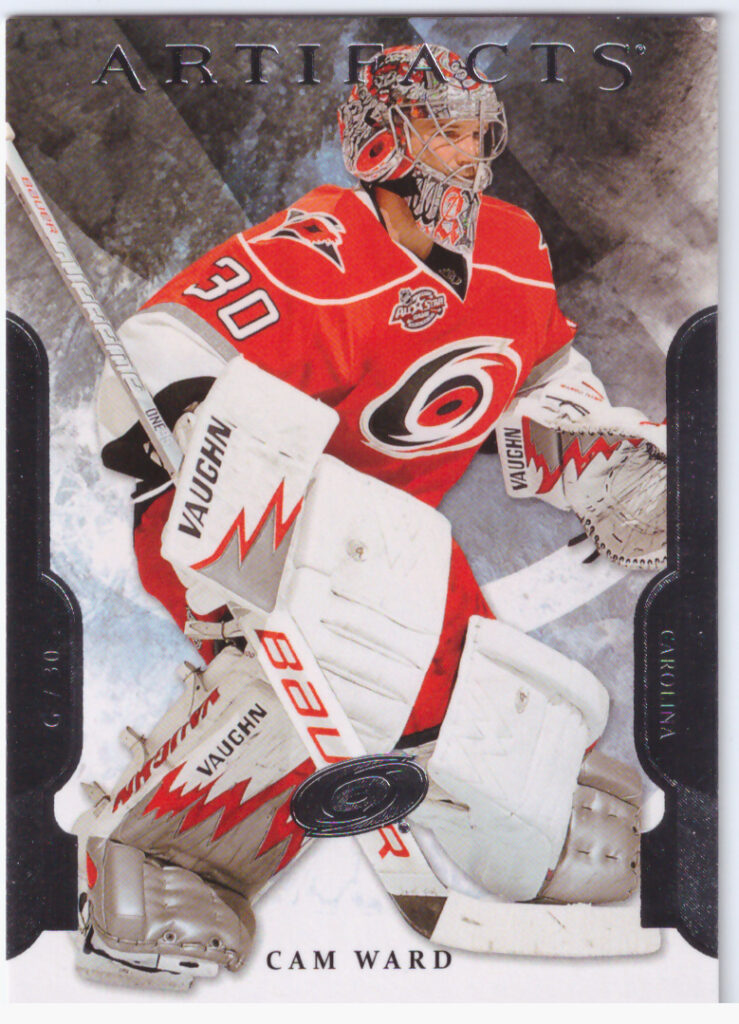 2011/12 Artifacts – Cam Ward Carolina Hurricanes 58