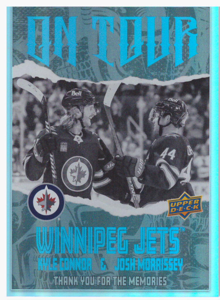 2024/25 Upper Deck Series 2 – Kyle Connor, Josh Morrissey Winnipeg Jets OT-10