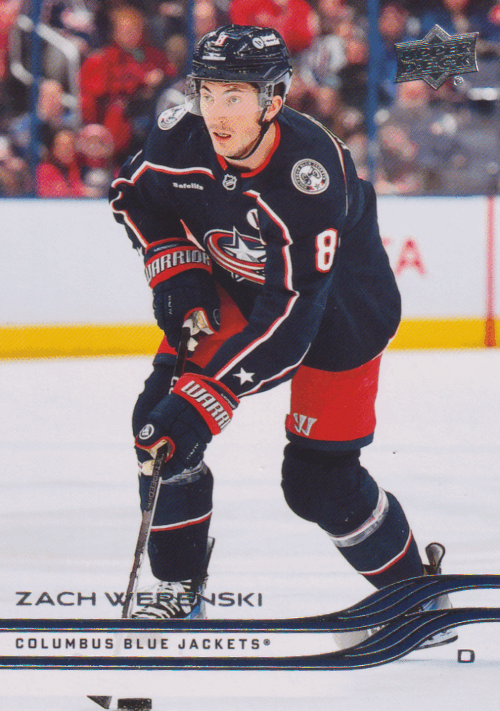 2025/26 Upper Deck Series 1 – Zach Werenski Columbus Blue Jackets 44