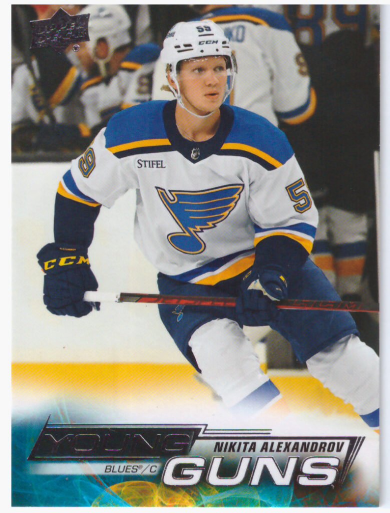 2022/23 UD Extended – Nikita Alexandrov St.Louis Blues 708