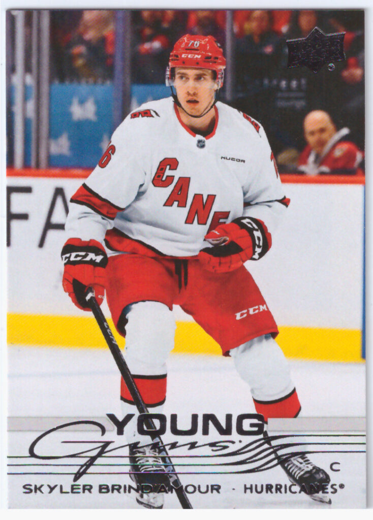 2025/26 Upper Deck Series 1 – Skyler Brind´Amour Carolina Hurricanes 247