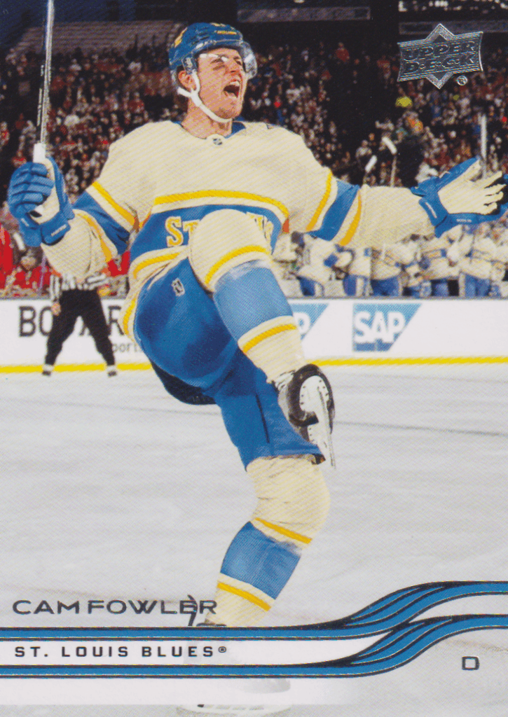 2025/26 Upper Deck Series 1 – Cam Fowler St. Louis Blues 152