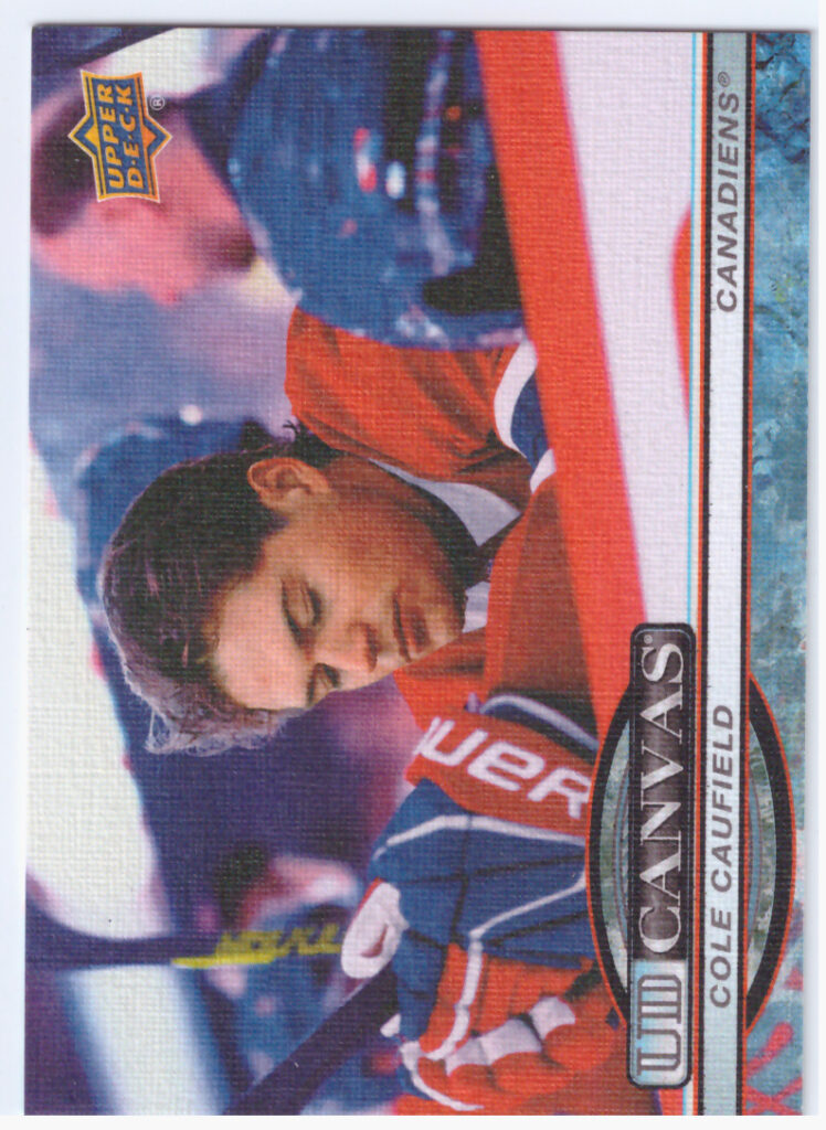 2025/26 Upper Deck Series 1 – Cole Caufield Montreal Canadiens C-13