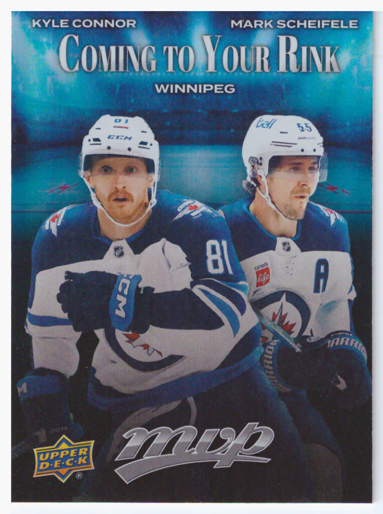 2025/26 MVP – Kyle Connor, Mark Scheifele Winnipeg Jets CR-32