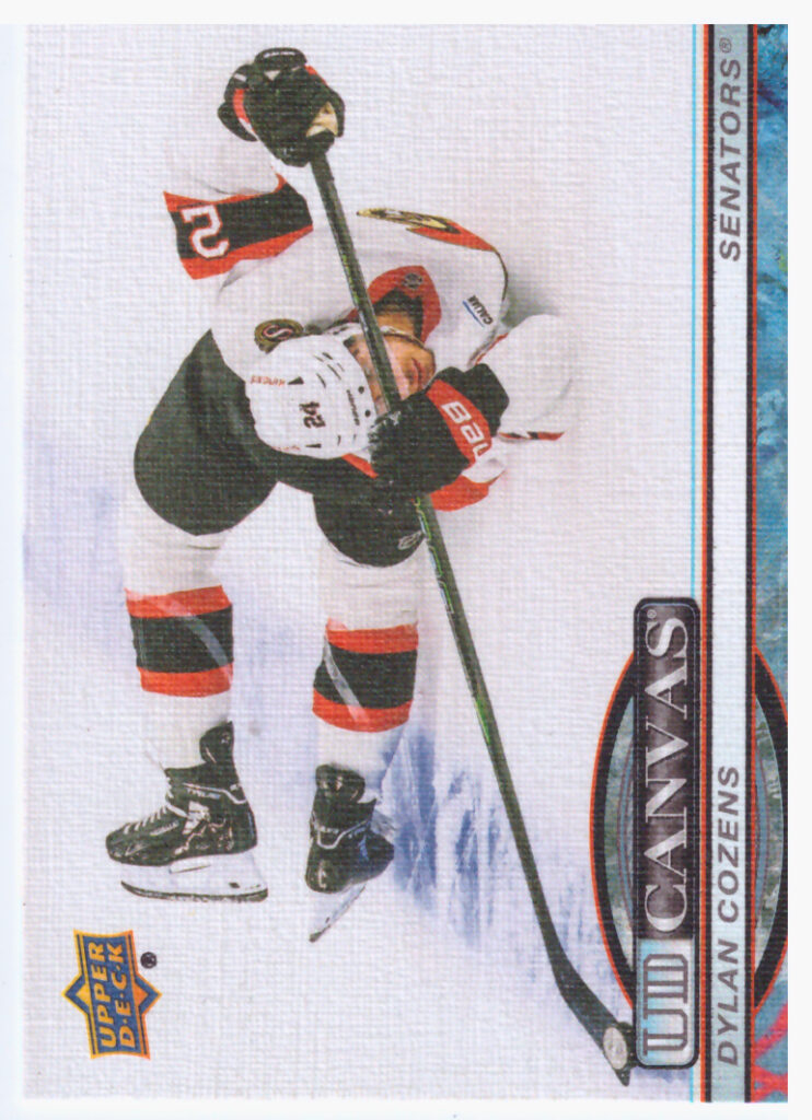 2025/26 Upper Deck Series 1 – Dylan Cozens Ottawa Senators C-85