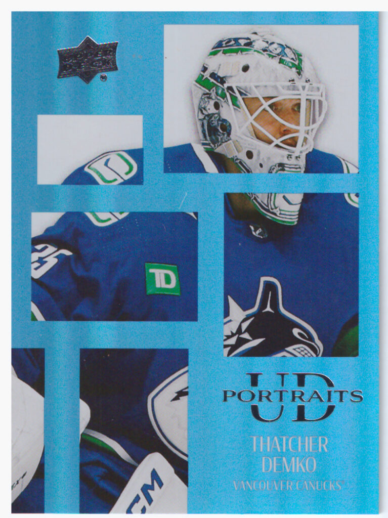 2024/25 Upper Deck Series 1 – Thatcher Demko Vancouver Canucks P-19