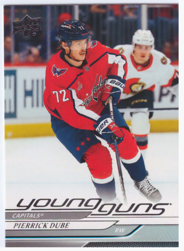 2024/25 Upper Deck Series 1 – Pierrick Dube Washington Capitals 230