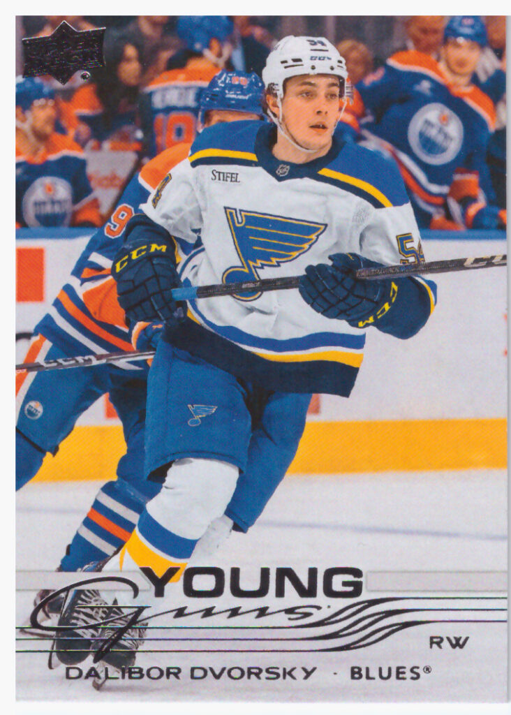 2025/26 Upper Deck Series 1 – Dalibor Dvorský St.Louis Blues 226