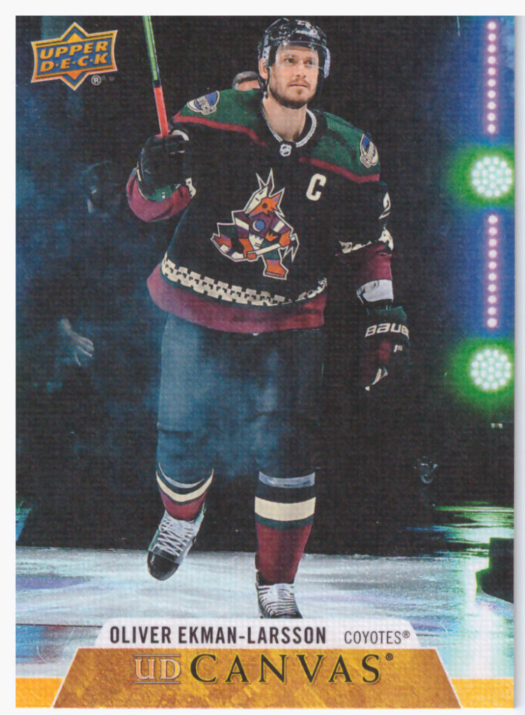 2020/21 Upper Deck Series 1 – Oliver Ekman-Larsson Arizona Coyotes C4
