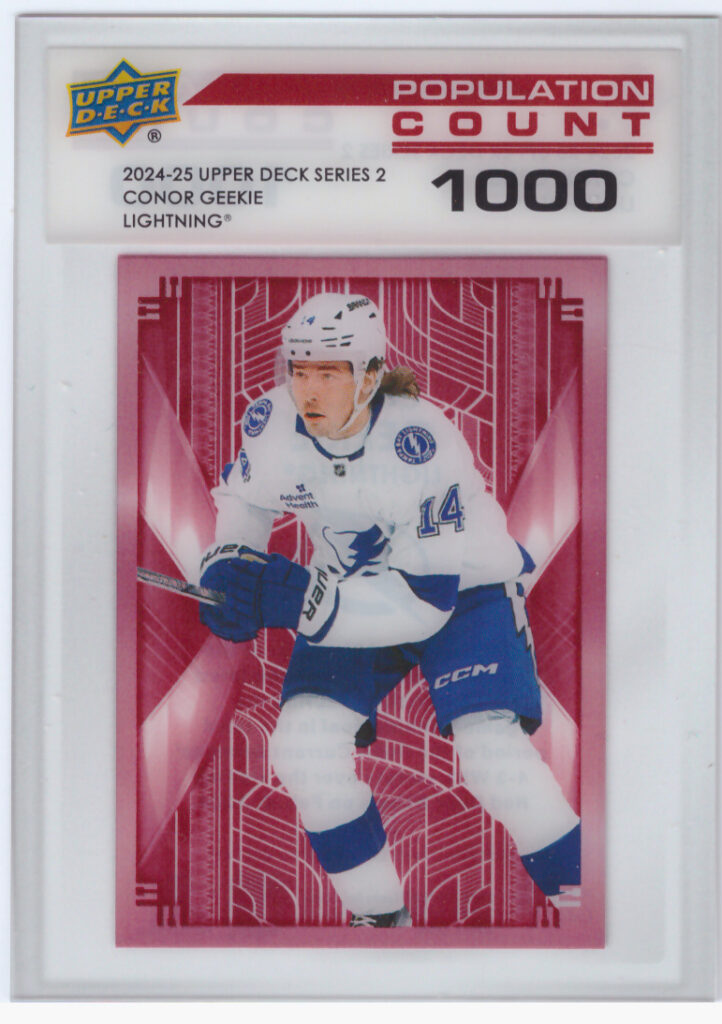 2024/25 Upper Deck Series 2 – Conor Geekie Tampa Bay Lightnings PC-48