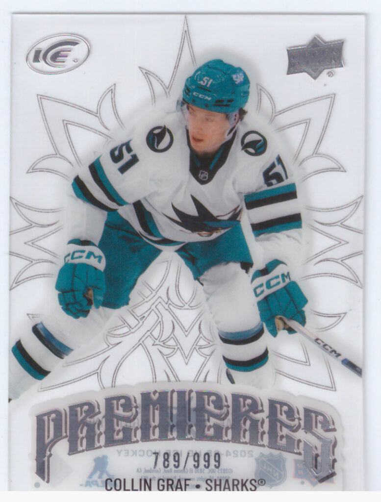 2024/25 Ice – Collin Graf San Jose Sharks 169   /999