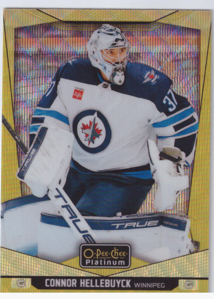 2024/25 O-Pee-Chee Platinum – C.Hellebuyck Win 100