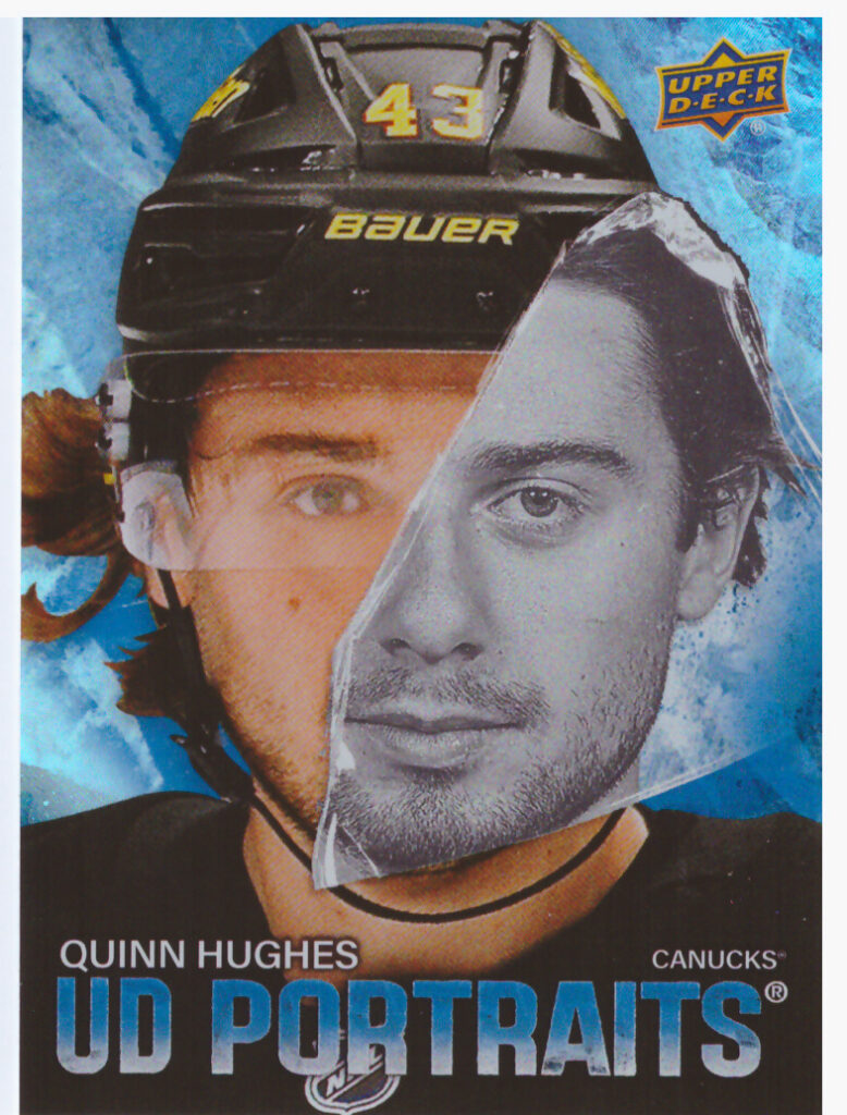2025/26 Upper Deck Series 1 – Quinn Hughes Vancouver Canucks P-25