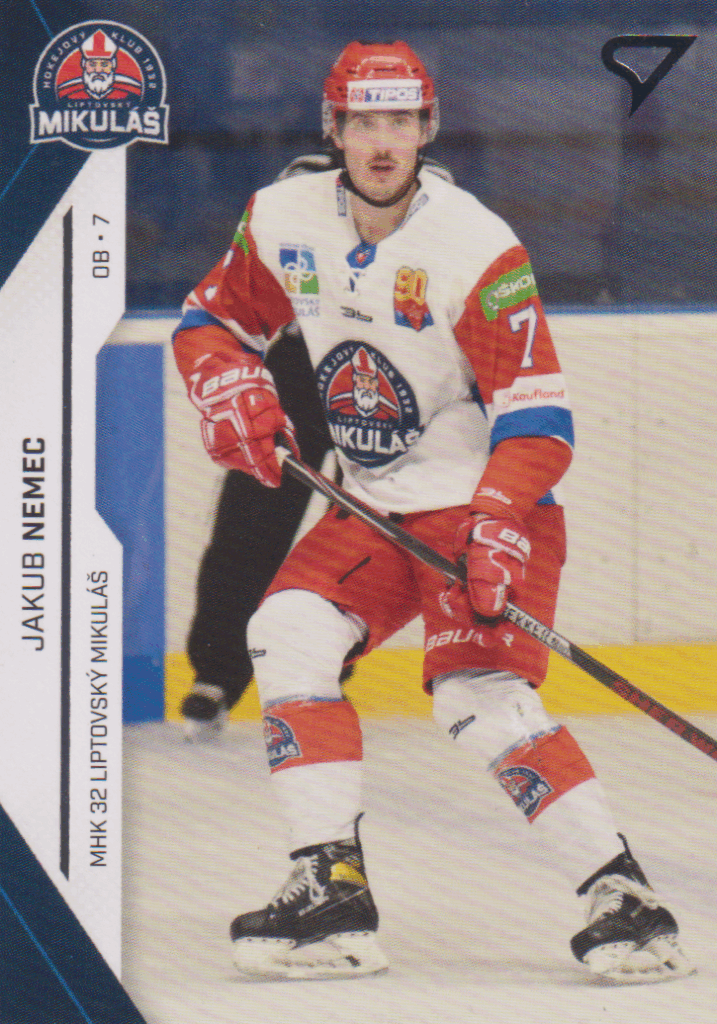 2021/22 Tipos Extraliga – Jakub Nemec MHk 32 Liptovský Mikuláš 183