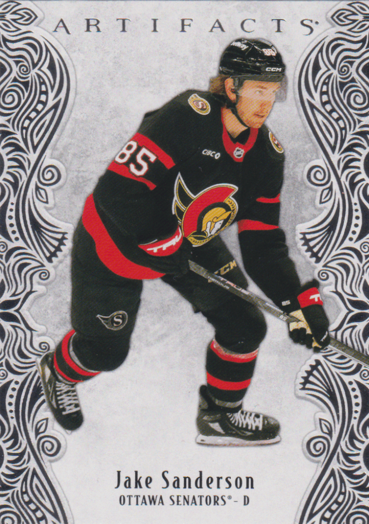 2025/26 Artifacts – Jake Sanderson Ottawa Senators 3
