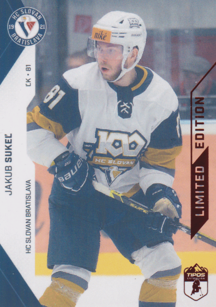 2021/22 Tipos Extraliga – Jakub Sukeľ HC Slovan Bratislava /35