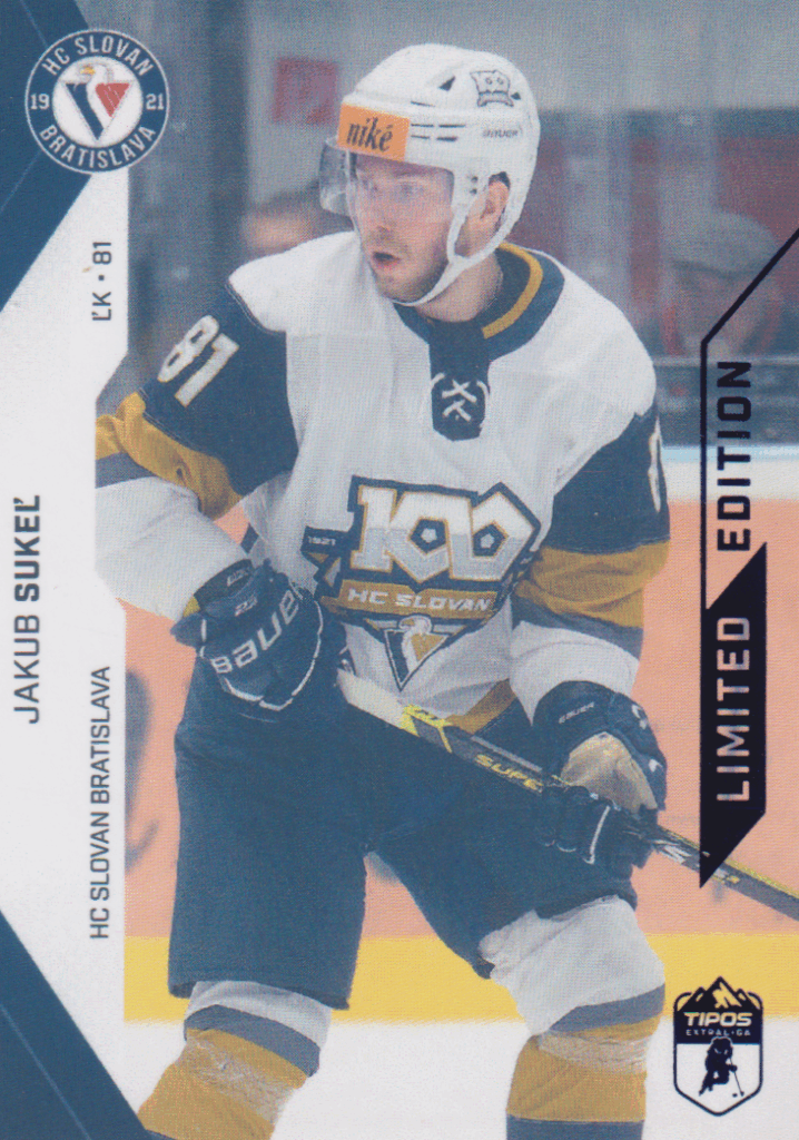 2021/22 Tipos Extraliga – Jakub Sukeľ HC Slovan Bratislava /65