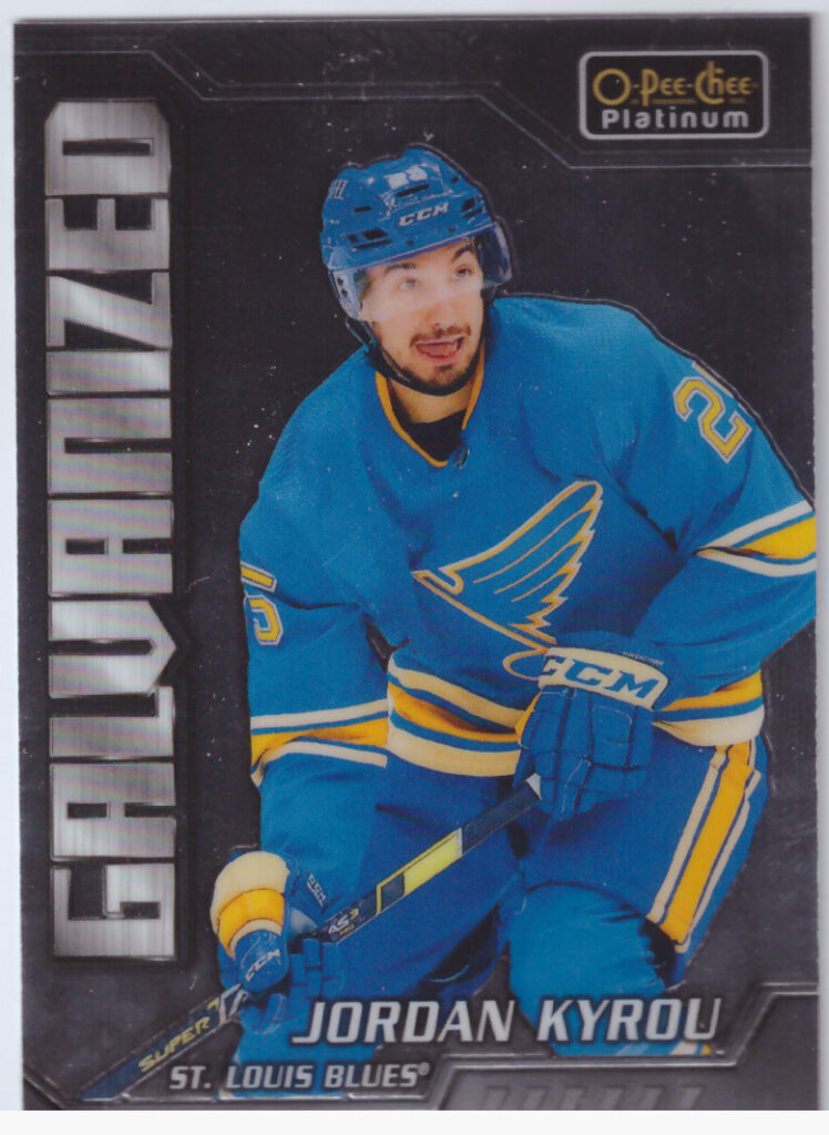 2022/23 O-Pee-Chee Platinum – Jordan Kyrou St.Louis Blues G-17
