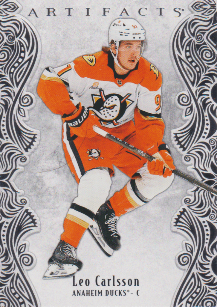 2025/26 Artifacts – Leo Carlsson Anaheim Ducks 85