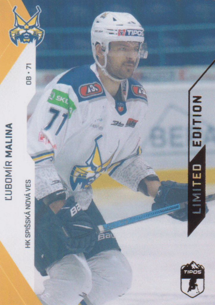 2021/22 Tipos Extraliga – Ľubomír Malina HK Spišská Nová Ves /15