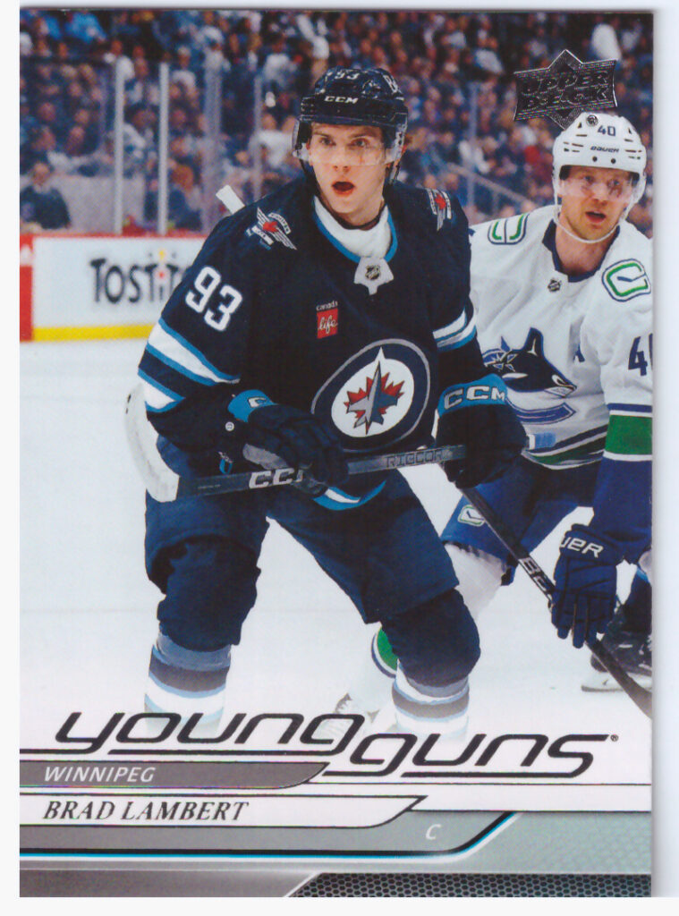 2024/25 Upper Deck Series 1 – Brad Lambert Winnipeg Jets 228