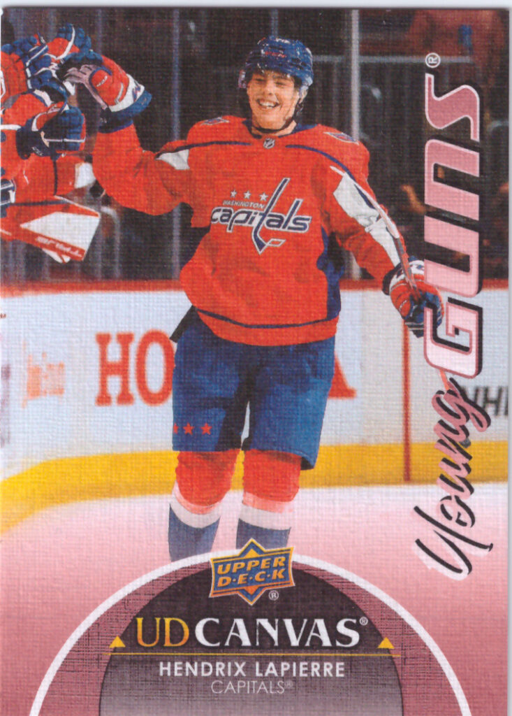 2021/22 Upper Deck Series 2 – Hendrix Lapierre Washington Capitals C225