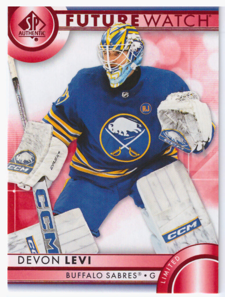 2023/24 SP Authentic – Devon Levi Buffalo Sabres 103