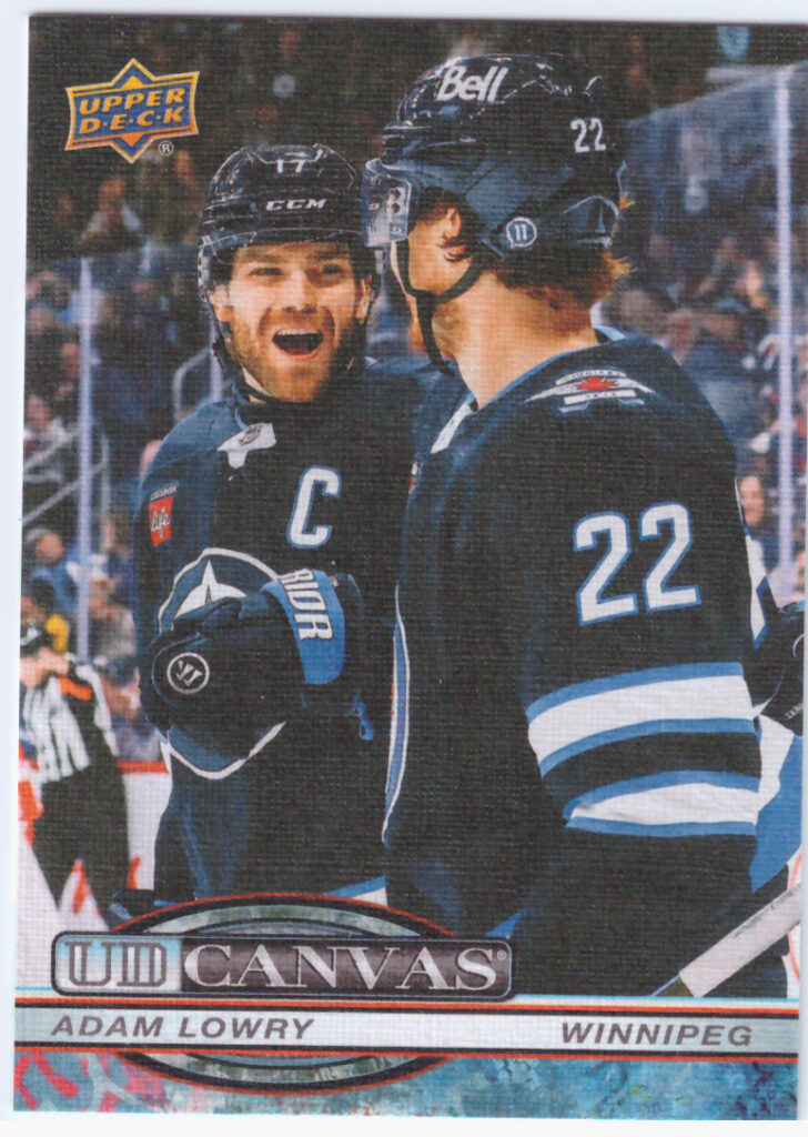 2025/26 Upper Deck Series 1 – Adam Lowry Winnipeg Jets C-60