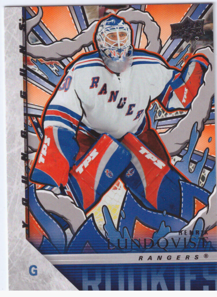 2024/25 Upper Deck Series 1 – Henrik Lundqvist New York Rangers YGR-11