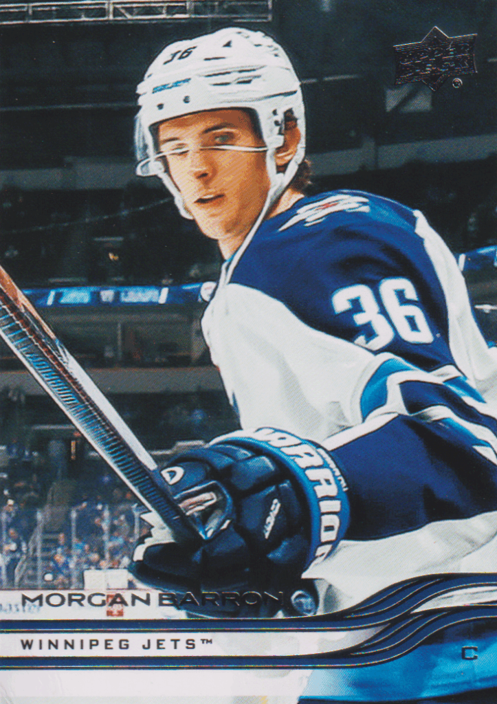 2025/26 Upper Deck Series 1 – Morgan Barron Winnipeg Jets 198